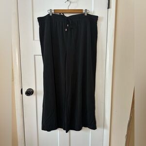Cable & Gauge Black Wide Leg Pants Size 2XL EUC
